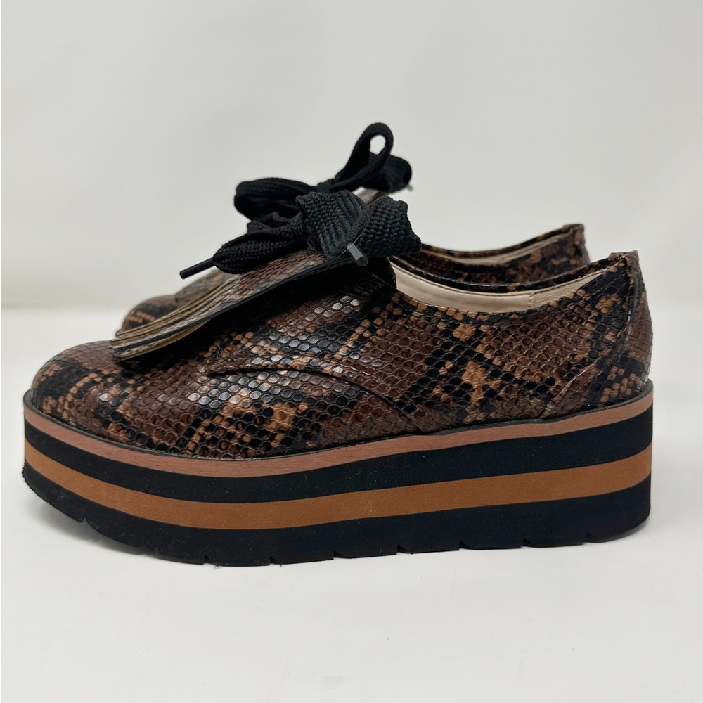 ZARA Platform Oxford Loafers
